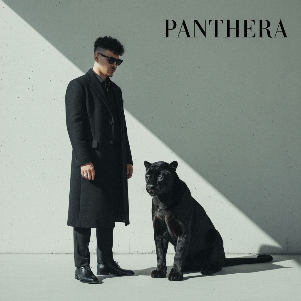 Example album cover in the Panthera style