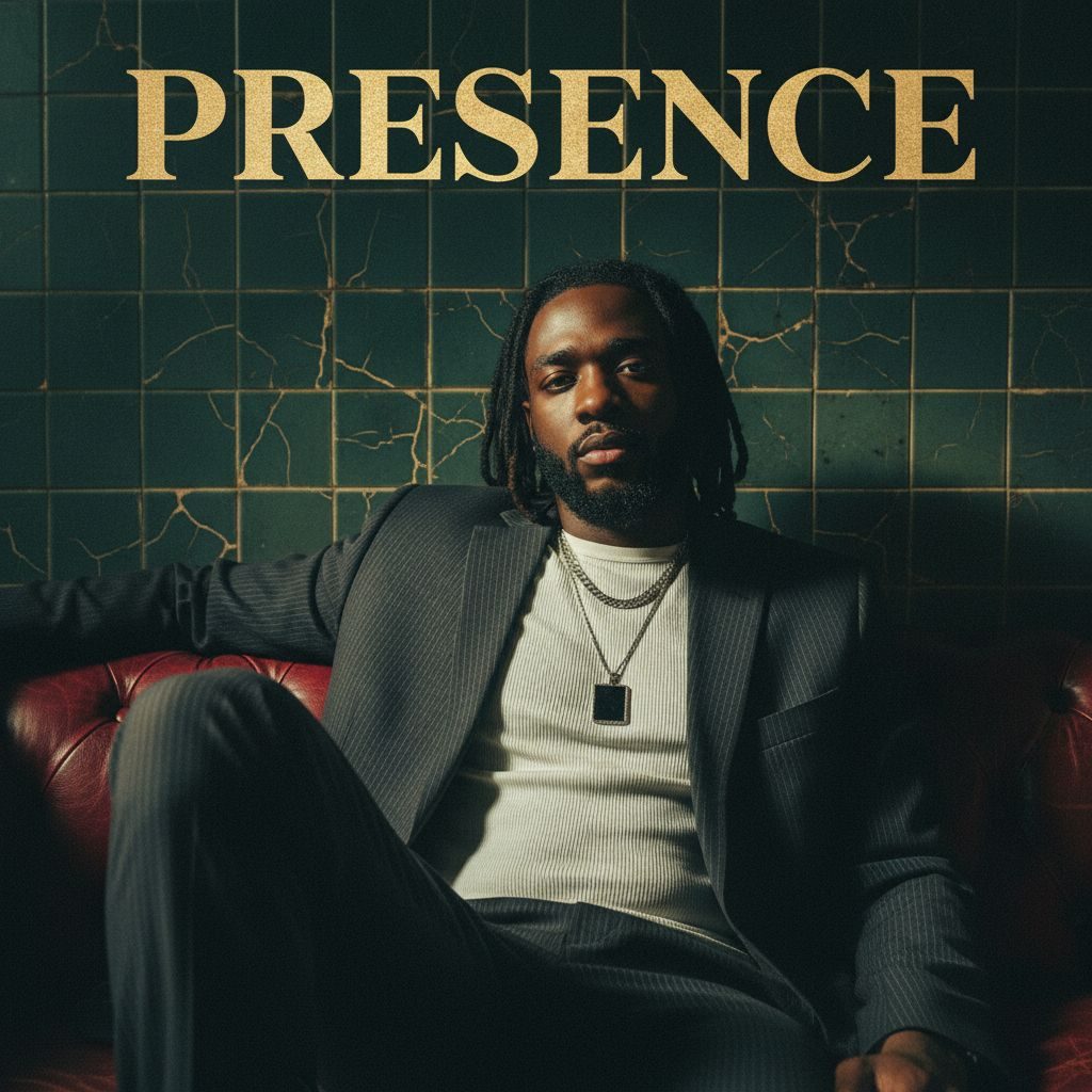 Example album cover in the Presence style