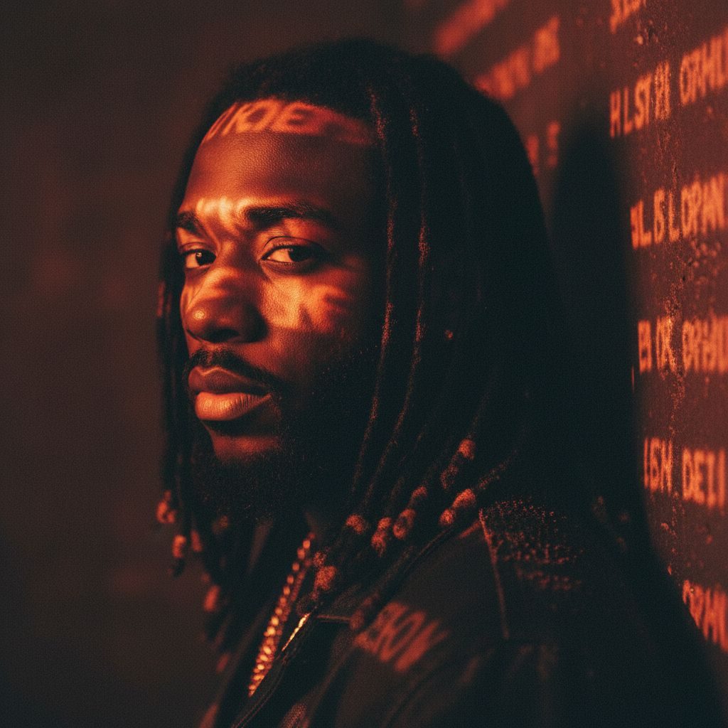 Example album cover in the Projection style