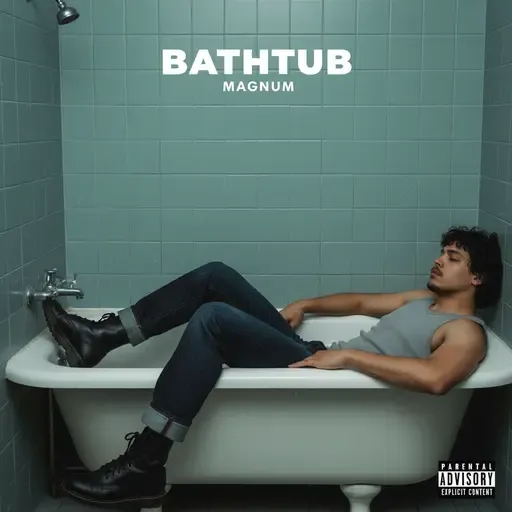 Example album cover in the Bathtub style