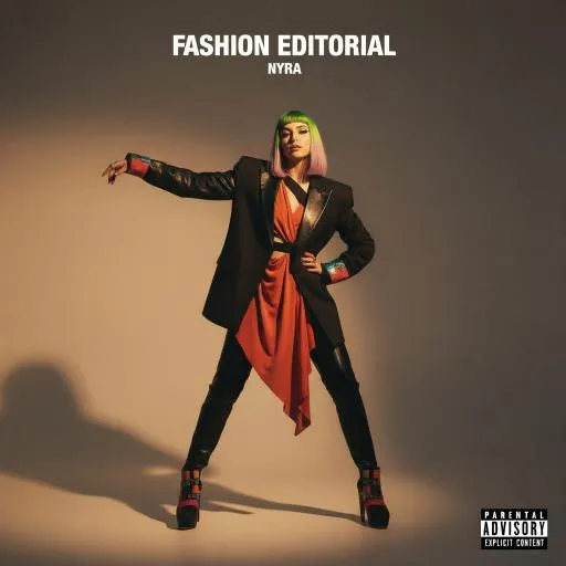 Example album cover in the Fashion Editorial style