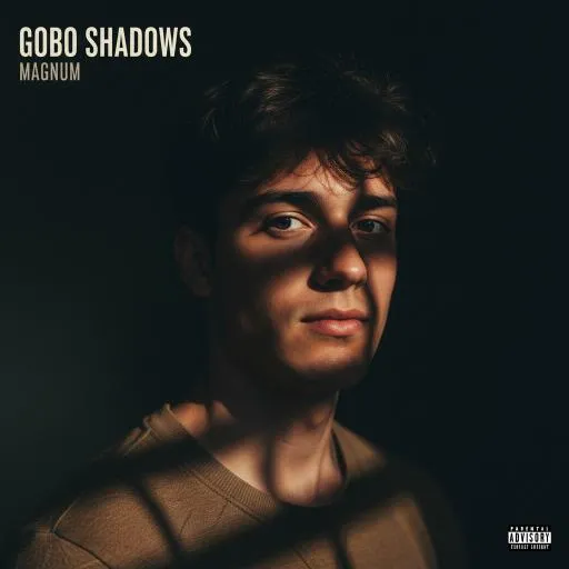 Example album cover in the Gobo Shadows style