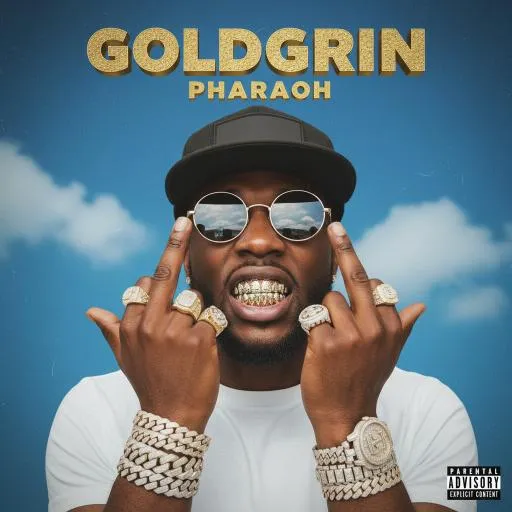 Example album cover in the GoldGrin style