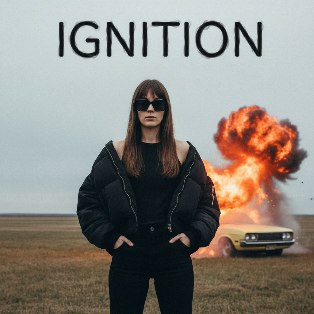 Example album cover in the Ignition style