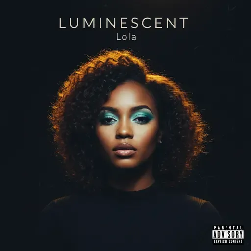 Example album cover in the Luminescent style