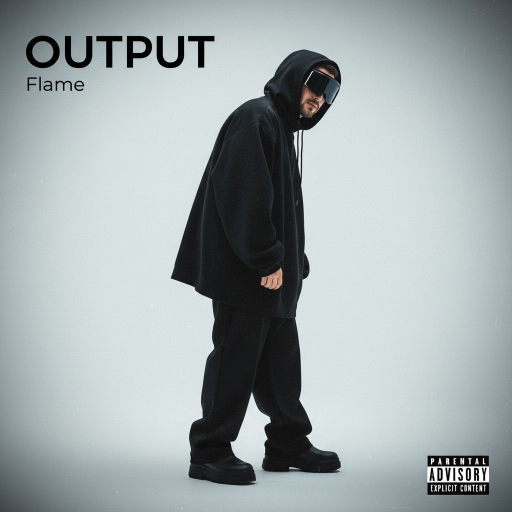 Example album cover in the Output style