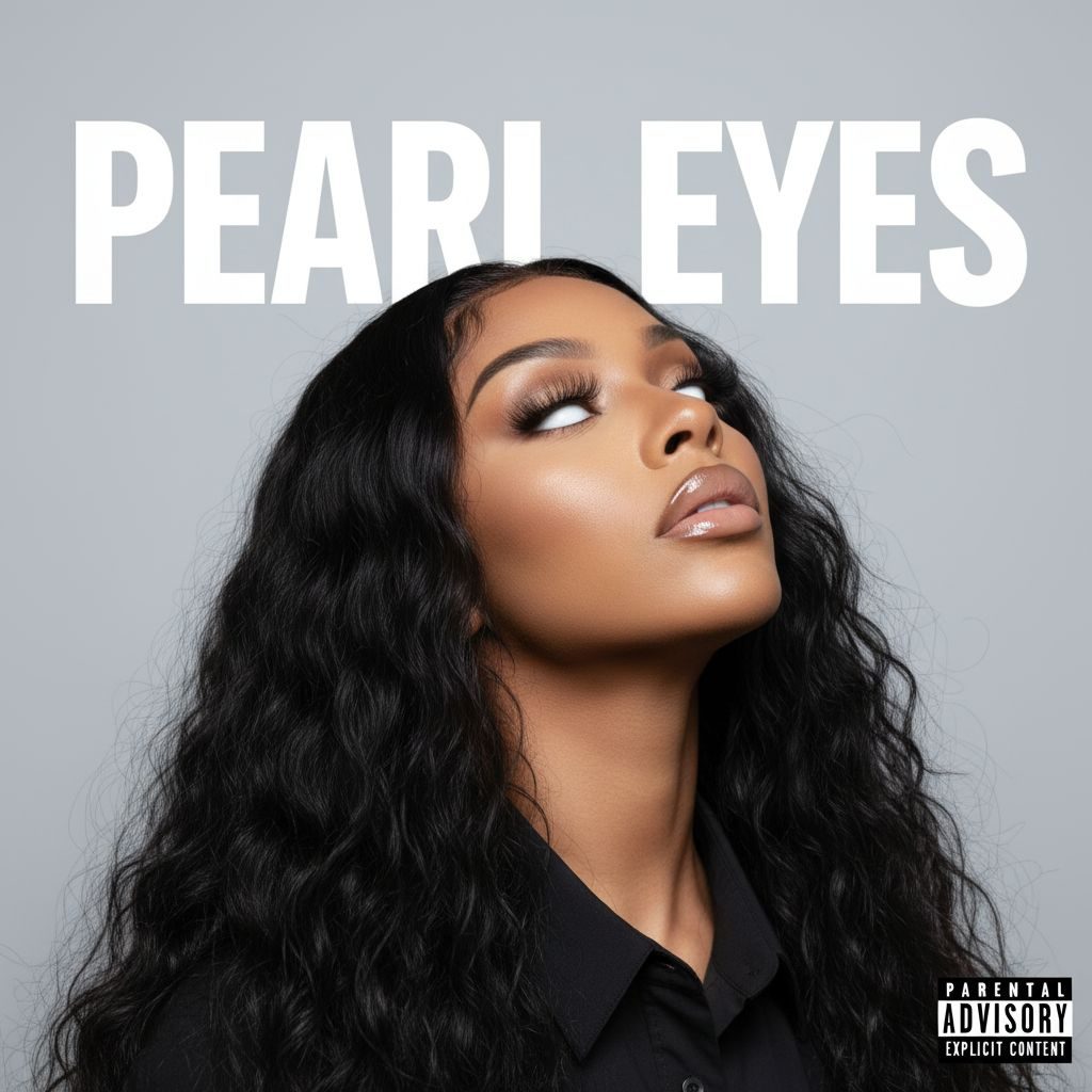 Example album cover in the Pearl Eyes style