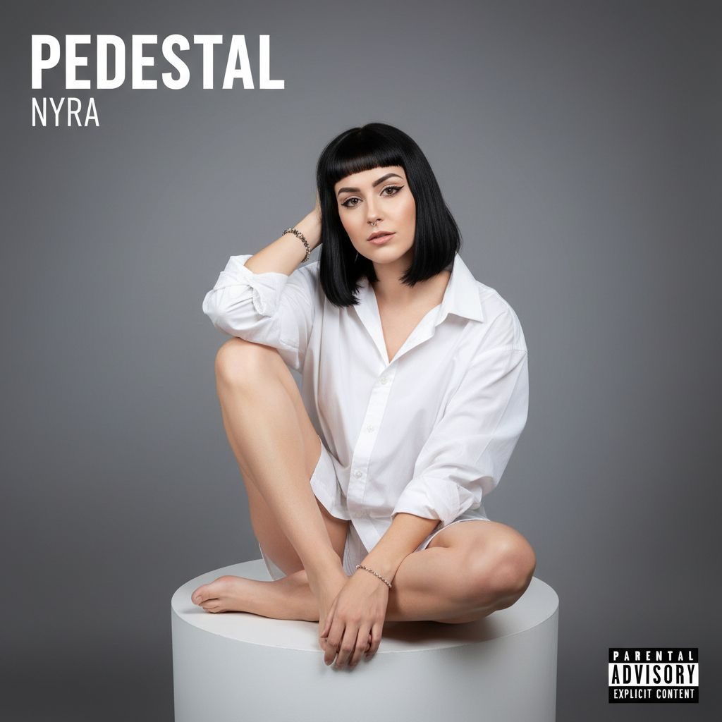 Example album cover in the Pedestal style