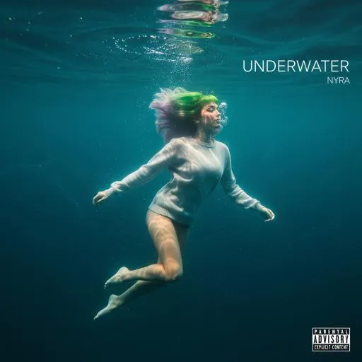 Example album cover in the Underwater style