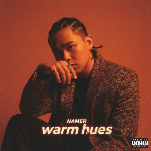 Example album cover in the Warm Hues style
